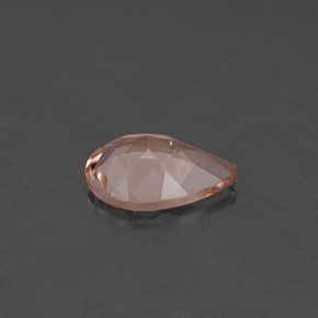 Morganita rosa natural de 1,53 ct, en forma de pera, VS