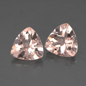 Gemas de morganita rosa natural de  ct, trillón, VS