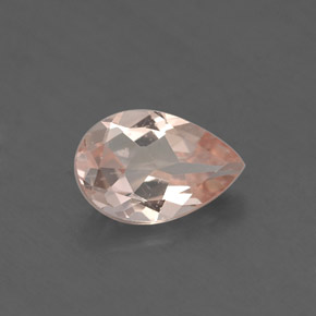 Morganita rosa natural de 1,15 ct, en forma de pera, VS-SI