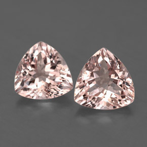 Gemas de morganita rosa natural de  ct, trillón, VS