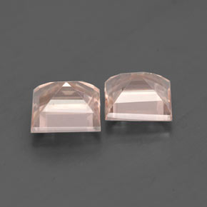 Gemas de Morganita Rosado claro natural de  ct, Cuadrado, VS