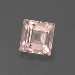 Morganita rosa natural de 1,83 ct, cuadrado, VS