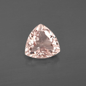 Morganita rosa natural de 1,44 ct, trillón, VVS-VS