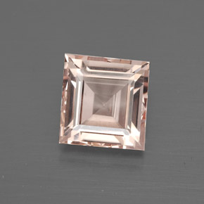 Morganita rosa natural de 2,17 ct, cuadrado, VS