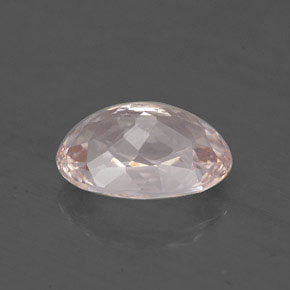 Morganita rosa natural de 1,29 ct, corte óvalo, VS