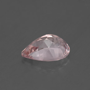 Morganita rosa natural de 1,74 ct, en forma de pera, VS