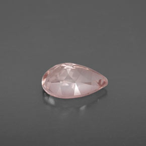 Morganita rosa natural de 1,83 ct, en forma de pera, VS