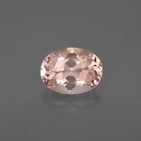 Morganita rosa natural de 1,35 ct, corte óvalo, VS-SI