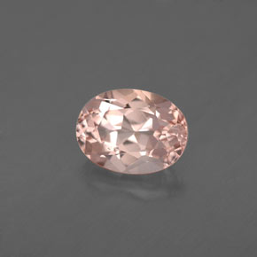 Morganita rosa natural de 1,35 ct, corte óvalo, VS-SI