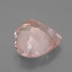 Morganita rosa natural de 7,33 ct, forma de corazón, VVS-VS