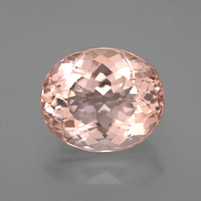 Morganita rosa natural de 5,42 ct, corte óvalo, VVS