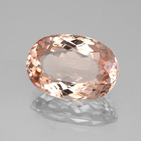 Morganita rosa natural de 4,47 ct, corte óvalo, VS