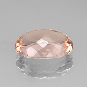 Morganita rosa natural de 4,47 ct, corte óvalo, VS
