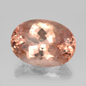 Morganita rosa natural de 13,30 ct, corte óvalo, VVS-VS