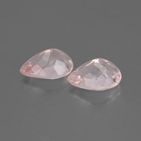 Gemas de Morganita Rosado claro natural de  ct, En forma de pera, VS