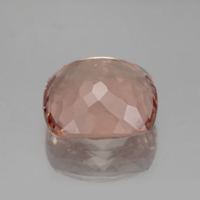 Morganita rosa natural de 6,93 ct, corte cojín, VVS