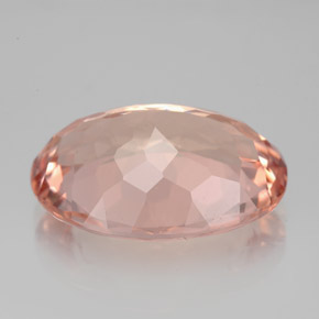 Morganita rosa natural de 8,03 ct, corte óvalo, VVS