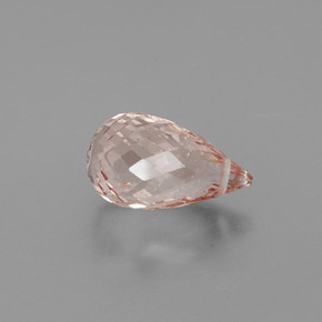 Morganita rosa natural de 5,55 ct, briolette, SI