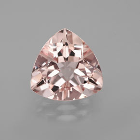 Morganita rosa natural de 3,74 ct, trillón, VVS-VS