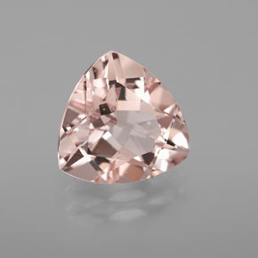 Morganita rosa natural de 3,74 ct, trillón, VVS-VS