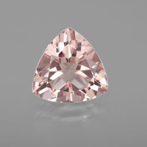 Morganita rosa natural de 3,18 ct, trillón, VS