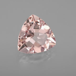 Morganita rosa natural de 3,18 ct, trillón, VS