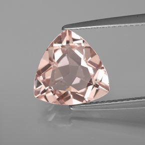 Morganita rosa natural de 2,94 ct, trillón, VS