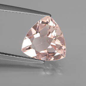 Morganita rosa natural de 2,94 ct, trillón, VS