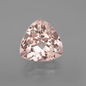 Morganita rosa natural de 4,65 ct, trillón, VVS-VS