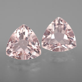 Gemas de morganita rosa natural de  ct, trillón, VVS-VS