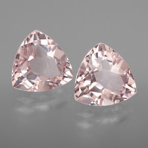 Gemas de morganita rosa natural de  ct, trillón, VVS-VS
