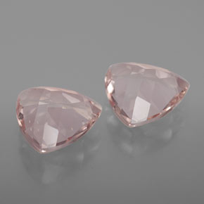 Gemas de morganita rosa natural de  ct, trillón, VVS-VS