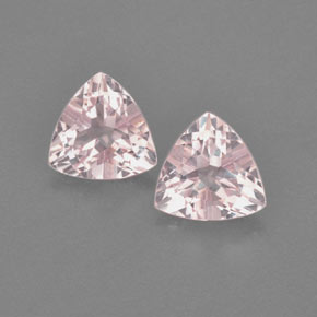Gemas de morganita rosa natural de  ct, trillón, VVS