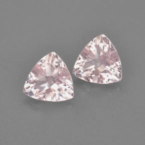 Gemas de morganita rosa natural de  ct, trillón, VVS