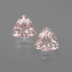 Gemas de morganita rosa natural de  ct, trillón, VVS-VS