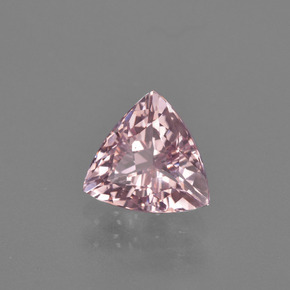Morganita rosa natural de 1,21 ct, trillón, VVS-VS