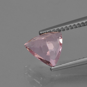 Morganita rosa natural de 1,21 ct, trillón, VVS-VS