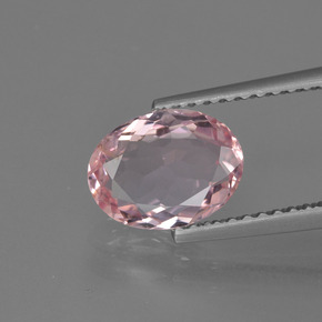 Morganita rosa natural de 1,19 ct, corte óvalo, VS-SI