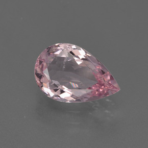 Morganita rosa natural de 1,15 ct, en forma de pera, VS
