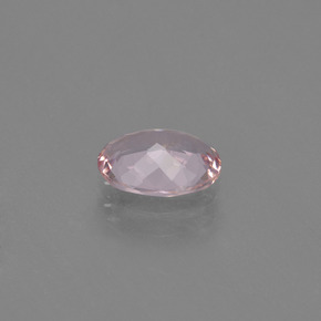Morganita rosa natural de 0,84 ct, corte óvalo, VVS-VS