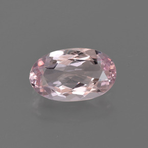 Morganita rosa natural de 1,12 ct, corte óvalo, VVS