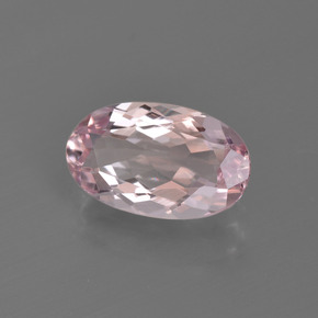 Morganita rosa natural de 1,12 ct, corte óvalo, VVS