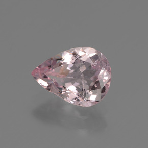 Morganita rosa natural de 1,08 ct, en forma de pera, VS