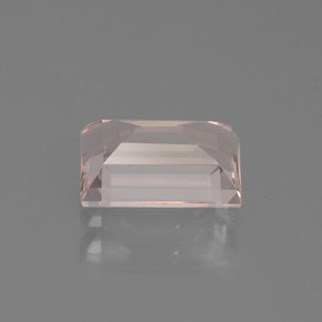 Morganita rosa natural de 1,82 ct, baguette, VVS