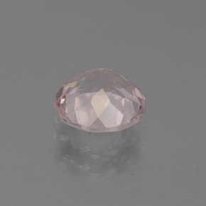 Morganita rosa natural de 1,31 ct, corte redondo, VS