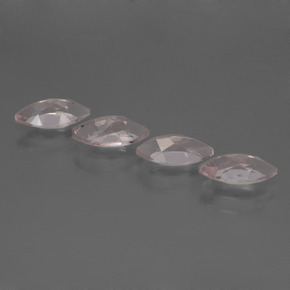 Gemas de morganita rosa natural de  ct, marquesa, VVS