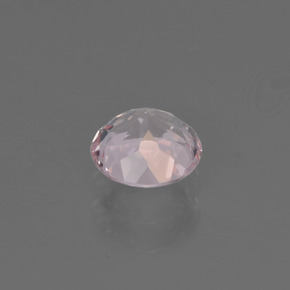Morganita rosa natural de 0,62 ct, corte redondo, VVS-VS