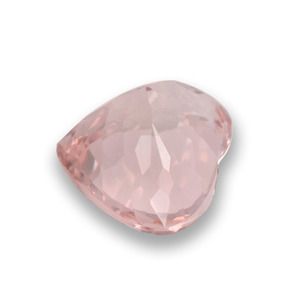 Morganita Rosado claro natural de 2.61 ct, Forma de corazón, VS