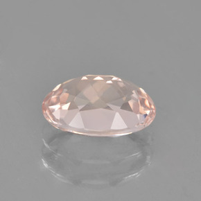 Morganita rosa natural de 1,74 ct, corte óvalo, VVS-VS