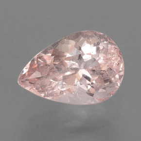 Morganita rosa natural de 2,00 ct, en forma de pera, VS-SI